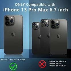 Best Sale ???? For IPhone 13 Pro Max Case, [360 Full Body] [Heavy Duty Protection] With Built-in Screen Protector Tough Rugged 12 FT Dropproof Shockproof Dust-proof Bumper Case For IPhone 13 Pro Max 6.7" ????