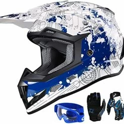 Discount ???? GX623 DOT Kids Youth ATV Off-Road Dirt Bike Motocross Motorcycle Full Face Helmet Combo Gloves Goggles For Boys & ???? Girls (Camouflage, Small) ???? 26 Discount ???? GX623 DOT Kids Youth ATV Off-Road Dirt Bike Motocross Motorcycle Full Face Helmet Combo Gloves Goggles For Boys & ???? Girls (Camouflage, Small) ???? -SYX MOTO store 510NKutbyaL. AC