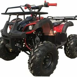 Hot Sale ???? X-PRO 125cc ATV 4 Wheels Quad 125 ATV Quads With LED Lights, Big 19"/18" Tires!(Black, Factory Package) ???? -SYX MOTO store 510Q11wR1FL. AC 2