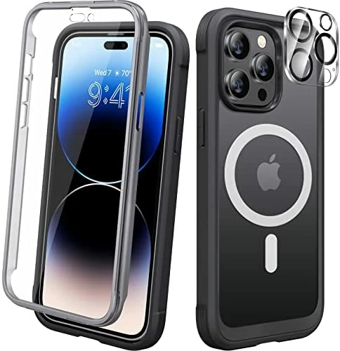 Wholesale ???? Designed For IPhone 14 Pro Case 6.1’’, Full Body 360 Rugged Protective Case+2 Pack Camera Lens Protector W/Built-in Touch Sensitive Anti-Scratch Screen Protector, Bumper Case (Royal Purple) ???? 9 Wholesale ???? Designed For IPhone 14 Pro Case 6.1’’, Full Body 360 Rugged Protective Case+2 Pack Camera Lens Protector W/Built-in Touch Sensitive Anti-Scratch Screen Protector, Bumper Case (Royal Purple) ???? - Image 7