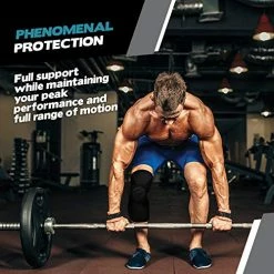 Buy ???? Knee Compression Sleeve - Best Knee Brace For Knee Pain For Men & ???? Women – Knee Support For Running, ???? Basketball, Weightlifting, Gym, Workout, Sports Gray ???? -SYX MOTO store 512rSW82TpL