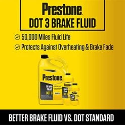 Budget ???? Prestone AS400 DOT 3 Synthetic Brake Fluid - 12 Oz ???? 9 Budget ???? Prestone AS400 DOT 3 Synthetic Brake Fluid - 12 Oz ???? -SYX MOTO store 513pi0jcZXL