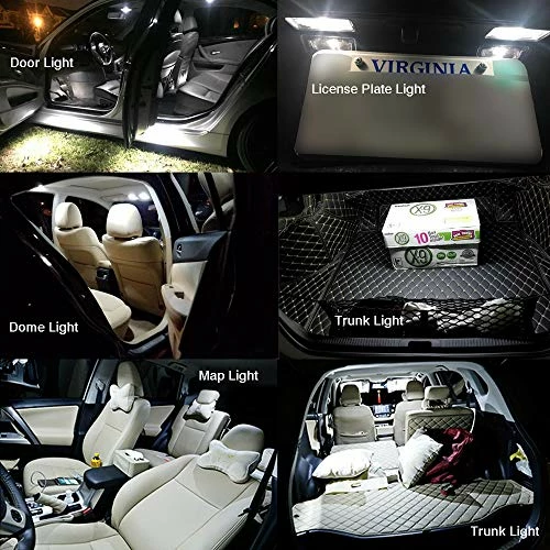 Coupon ???? Newest 9-30V Extremely Bright DE3175 DE3021 Festoon LED Bulbs Error Free 1.25" 31mm For Interior Map Dome Lights And License Plate Courtesy Lights, Xenon White ???? 4 Coupon ???? Newest 9-30V Extremely Bright DE3175 DE3021 Festoon LED Bulbs Error Free 1.25" 31mm For Interior Map Dome Lights And License Plate Courtesy Lights, Xenon White ???? - Image 2