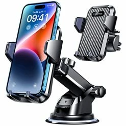 New ✔️ Universal Car Phone Mount,【Patent & Safety Certs】Upgraded Handsfree Stand, Phone Holder For Car Dashboard Windshield Vent, Compatible IPhone 13 12 11 Pro Max Xs XR X 8, Galaxy S20 Note 10 9 Purple ✨