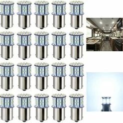 Outlet ???? 1156 1141 1003 7506 BA15S LED Bulbs White 20-Packs, Super Bright 3014 50-SMD LED Replacement For 12 Volt RV Camper Trailer Boat Trunk Interior Lights ???? -SYX MOTO store 517Bwbk5aL. AC
