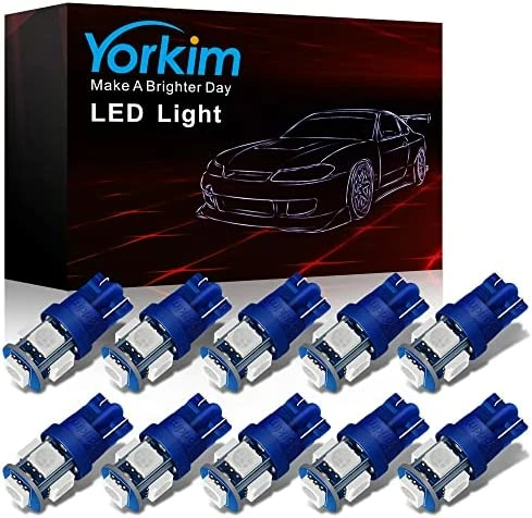 Promo ???? 194 LED Bulbs White 6000k Super Bright 5th Generation, T10 LED Bulbs, 168 LED Bulb For Car Interior Dome Map Door Courtesy License Plate Lights W5W 2825, Pack Of 10 ???? 11 Promo ???? 194 LED Bulbs White 6000k Super Bright 5th Generation, T10 LED Bulbs, 168 LED Bulb For Car Interior Dome Map Door Courtesy License Plate Lights W5W 2825, Pack Of 10 ???? - Image 9