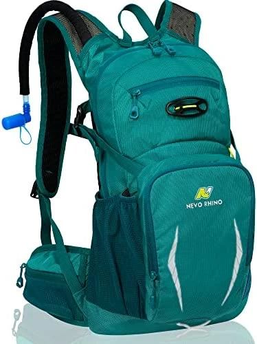 Brand new ???? Multipurpose Hydration ???? Backpack With 3L Water Bladder, High Flow Bite Valve, Perfect Water ???? Backpack 18L For Hiking, Cycling Army Green ⌛ 11 Brand new ???? Multipurpose Hydration ???? Backpack With 3L Water Bladder, High Flow Bite Valve, Perfect Water ???? Backpack 18L For Hiking, Cycling Army Green ⌛ - Image 9