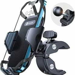 Cheap ???? Andobil Bike Phone Mount, [Anti Shake & Super Stable] Universal [Sturdy Handlebar Clamp] Cell Phone Holder For Bike Bicycle Motorcycle Compatible With IPhone 14 13 12 11 Pro Max Galaxy S21 S22 & All Black ???? -SYX MOTO store 51BDK3pkSGL. AC