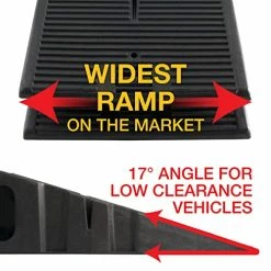Best Sale ???? 11909ABMI RhinoRamps Vehicle Ramp - Pair (12,000lb. GVW Capacity) ✨ -SYX MOTO store 51Btruw9KdL