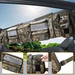 Buy ???? UTV Roll Cage Organizer Case, Cargo Rear Storage Bag Gear Bags,Tools Storage Solution For Most Full Size UTVs, Polaris, Yamaha And Kawasaki UTVs Black ???? -SYX MOTO store 51EJchZHtzL