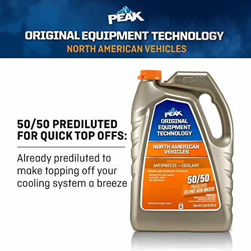 Best deal ✔️ PEAK OET Extended Life Orange 50/50 Prediluted Antifreeze/Coolant For North American Vehicles, 1 Gal ???? 5 Best deal ✔️ PEAK OET Extended Life Orange 50/50 Prediluted Antifreeze/Coolant For North American Vehicles, 1 Gal ???? - Image 3