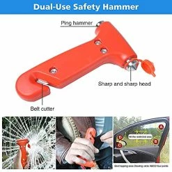 Best reviews of ???? Car Roadside Emergency Kit, Auto Vehicle Truck Safety Emergency Road Side Assistance Kits With Jumper Cables, First Aid Kit, Tow Rope, Reflective Triangle, Tire Pressure Gauge, Wheel Repair, Etc ???? -SYX MOTO store 51Fdag8k3QS