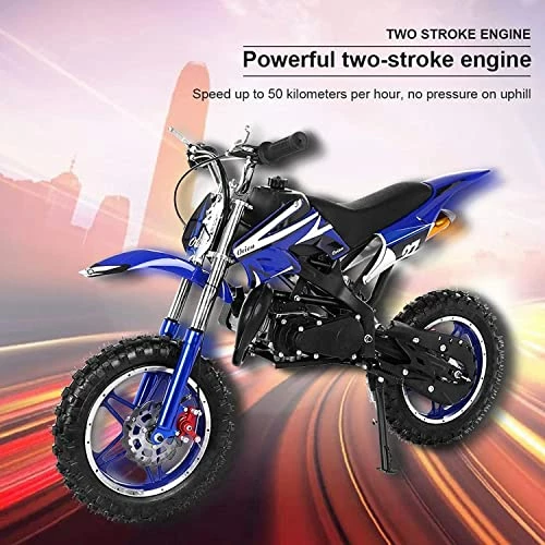 Brand new ???? Xxbao Mini Dirt Bike, 49cc Dirt Bike, Children's Bicycle, Gasoline-Powered 2-Stroke 49cc Motorcycle. (Blue) ❤️ 3 Brand new ???? Xxbao Mini Dirt Bike, 49cc Dirt Bike, Children's Bicycle, Gasoline-Powered 2-Stroke 49cc Motorcycle. (Blue) ❤️
