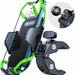 Cheap ???? Andobil Bike Phone Mount, [Anti Shake & Super Stable] Universal [Sturdy Handlebar Clamp] Cell Phone Holder For Bike Bicycle Motorcycle Compatible With IPhone 14 13 12 11 Pro Max Galaxy S21 S22 & All Black ???? -SYX MOTO store 51KELgtt6fL. AC