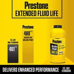Budget ???? Prestone AS400 DOT 3 Synthetic Brake Fluid - 12 Oz ???? 10 Budget ???? Prestone AS400 DOT 3 Synthetic Brake Fluid - 12 Oz ???? -SYX MOTO store 51KYSbilnUL