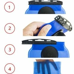 Outlet ???? WACOOL 3L 3Liter 100oz BPA Free EVA Hydration Pack Bladder, Leak-Proof Water Reservoir Green(double Opening) ⭐ -SYX MOTO store 51Ljk5Bh2ZL