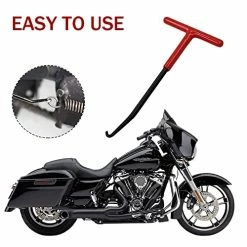 Discount ???? Motorcycle Exhaust Spring Hook, T Shaped Handle Exhaust Pipe Spring Puller Installer Hooks Tool With Rubber ???? Coating For Motorcycle Vehicle Springs Removal, Installation, Adjustment (1pcs) ???? -SYX MOTO store 51MnS0tdzoL
