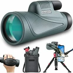 Buy ???? 12x56 HD Monocular Telescope With Smartphone Adapter, Upgraded Tripod, Hand Strap - High Power Monocular With Clear Low Light Vision For Star ⌚ Watching - Lightweight Monocular For Bird ⌚ Watching Hunting Gree ???? 15 Buy ???? 12x56 HD Monocular Telescope With Smartphone Adapter, Upgraded Tripod, Hand Strap - High Power Monocular With Clear Low Light Vision For Star ⌚ Watching - Lightweight Monocular For Bird ⌚ Watching Hunting Gree ???? -SYX MOTO store 51OQFwDAqxS. AC
