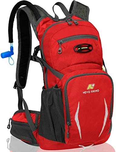 Brand new ???? Multipurpose Hydration ???? Backpack With 3L Water Bladder, High Flow Bite Valve, Perfect Water ???? Backpack 18L For Hiking, Cycling Army Green ⌛ 14 Brand new ???? Multipurpose Hydration ???? Backpack With 3L Water Bladder, High Flow Bite Valve, Perfect Water ???? Backpack 18L For Hiking, Cycling Army Green ⌛ - Image 12