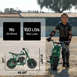 Best deal ???? DB003 40CC 4-Stroke Kids Dirt Off Road Mini Dirt Bike, Kid Gas Powered Dirt Bike Off Road Dirt Bikes, Gas Powered Trail Mini Bike - Ultra Edition Pink ???? -SYX MOTO store 51SB9NwNJJL