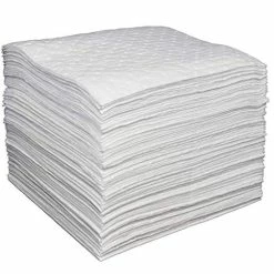 Flash Sale ???? Aain® LT011 Spill Absorbent Pads/Mats, 20" Length X 15" Width, White ❤️