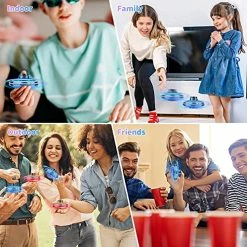 Buy ✔️ Flying Spinner Mini UFO Drone, Ifly Spinner Fly UFO Flying Fidget Spinner, IFly Hand Controlled Boomerang Drone Cool Toys Gifts For 8 9 10+ Year Old Boys ???? Girls Teens Indoor Outdoor Toys (Blue) Red ???? -SYX MOTO store 51XvUWoTjJL