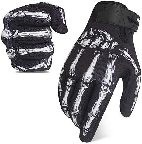 Deals ???? Touchscreen Non-Slip Skeleton Motorcycle Gloves For Men And ???? Women, Joker Gloves For Cycling, Dirt Bike, Mountain Bike And Riding White Skeleton ???? 12 Deals ???? Touchscreen Non-Slip Skeleton Motorcycle Gloves For Men And ???? Women, Joker Gloves For Cycling, Dirt Bike, Mountain Bike And Riding White Skeleton ???? - Image 10