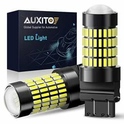 Cheap ⌛ 3157 LED Bulbs Reverse Lights, AUXITO 102-SMD Chipsets 500% Brighter 3056 3156 3057 4157 LED Bulbs With Projector For Backup Reverse Lights Tail Brake Signal Lights, 6000K White ⭐