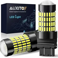Cheap ⌛ 3157 LED Bulbs Reverse Lights, AUXITO 102-SMD Chipsets 500% Brighter 3056 3156 3057 4157 LED Bulbs With Projector For Backup Reverse Lights Tail Brake Signal Lights, 6000K White ⭐ -SYX MOTO store 51Z08Nb5cwL. AC