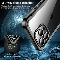 Best Sale ???? For IPhone 13 Pro Max Case, [360 Full Body] [Heavy Duty Protection] With Built-in Screen Protector Tough Rugged 12 FT Dropproof Shockproof Dust-proof Bumper Case For IPhone 13 Pro Max 6.7" ???? -SYX MOTO store 51Z0u0KKDrL