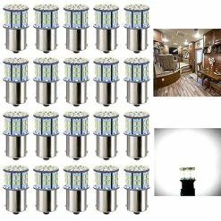 Outlet ???? 1156 1141 1003 7506 BA15S LED Bulbs White 20-Packs, Super Bright 3014 50-SMD LED Replacement For 12 Volt RV Camper Trailer Boat Trunk Interior Lights ????