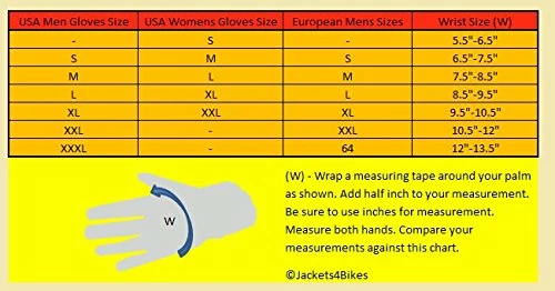 Best deal ???? Men's Premium Leather Street Motorcycle Protective Cruiser Biker Gel Gloves L Brown ???? 6 Best deal ???? Men's Premium Leather Street Motorcycle Protective Cruiser Biker Gel Gloves L Brown ???? - Image 4