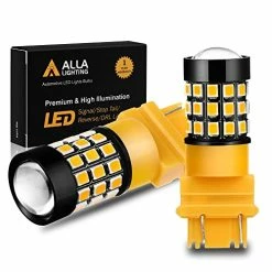 Best Pirce ???? Newly Upgraded T25 Wedge 3156 3157 LED Bulbs, Amber Yellow Turn Signal Lights, 3157A 3457NA 4157NAK 5702AK 360° Super Bright 3156A 3056 3157KX 4157 3457 3757NAK Direction Blinker Lamps ⌛
