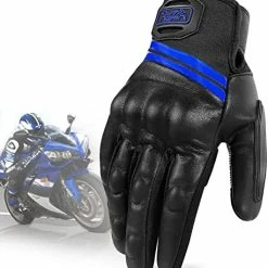 Top 10 ???? Motorcycle Gloves For Men And ???? Women, Full Finger Touchscreen Motorbike Gloves For BMX ATV MTB Riding, Road Racing, Cycling, Climbing, Motocross - Black L ???? -SYX MOTO store 51bvgxTNJNL. AC 1