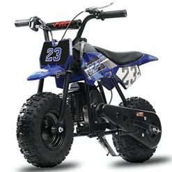 Discount ???? DB002 50CC 2-Stroke Kid Dirt Bike, Mini Kid Dirt Bikes W/EPA Approved Gas Powered Engine For Kids, Upgrade Tires For Kid Dirt Bike Gas Speed Up 20 Mph Weight Support 165 LB ???? -SYX MOTO store 51c90cZxWwL