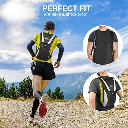 Deals ???? Hydration Pack With 2L Hydration Bladder Lightweight Insulation Water Rucksack ???? Backpack Bladder Bag Cycling Bicycle Bike/Hiking Climbing Pouch Black ???? 4 Deals ???? Hydration Pack With 2L Hydration Bladder Lightweight Insulation Water Rucksack ???? Backpack Bladder Bag Cycling Bicycle Bike/Hiking Climbing Pouch Black ???? - Image 2