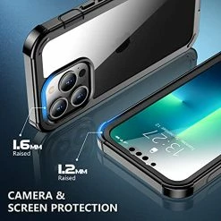 Best Sale ???? For IPhone 13 Pro Max Case, [360 Full Body] [Heavy Duty Protection] With Built-in Screen Protector Tough Rugged 12 FT Dropproof Shockproof Dust-proof Bumper Case For IPhone 13 Pro Max 6.7" ???? -SYX MOTO store 51dT4KMEu1L