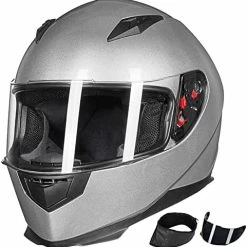 Promo ???? Full Face Motorcycle Street Bike Helmet With Removable Winter Neck Scarf + 2 Visors DOT Model-JK313 (L, Matte Black) ???? 26 Promo ???? Full Face Motorcycle Street Bike Helmet With Removable Winter Neck Scarf + 2 Visors DOT Model-JK313 (L, Matte Black) ???? -SYX MOTO store 51eFvGDTU9L. AC