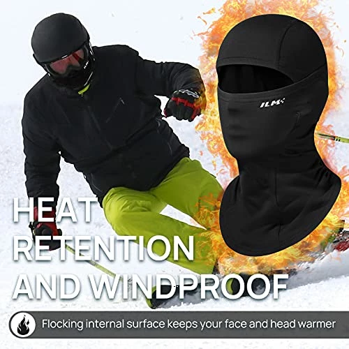 Best reviews of ⌛ ILM Motorcycle Balaclava Face Mask For Ski Snowboard Cycling Working Men ???? Women Cold Weather Snow Mask Adult Black Thicker ???? 5 Best reviews of ⌛ ILM Motorcycle Balaclava Face Mask For Ski Snowboard Cycling Working Men ???? Women Cold Weather Snow Mask Adult Black Thicker ???? - Image 3