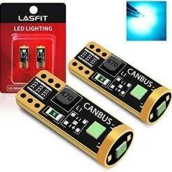 Best Sale ???? 194 168 2825 W5W LED Bulb White Canbus Error Free, T10 LED Bulbs 400LM 6000K Super Bright For Dome Map License Plate Trunk Cargo Lights (2-Pack) ???? -SYX MOTO store 51g0CYKuj3L. AC