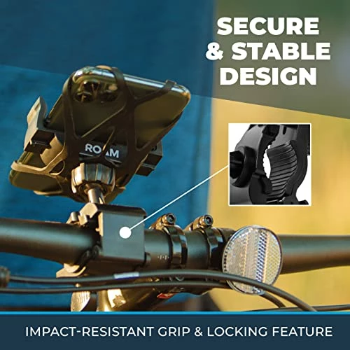 Top 10 ???? Bike Phone Mount - Adjustable Handlebar Of Motorcycle Phone Mount For Electric, Mountain, Scooter, And Dirt Bikes - Bike Phone Holder Compatible W/ IPhone & Android Cell Phones - Cycling Gift ???? 6 Top 10 ???? Bike Phone Mount - Adjustable Handlebar Of Motorcycle Phone Mount For Electric, Mountain, Scooter, And Dirt Bikes - Bike Phone Holder Compatible W/ IPhone & Android Cell Phones - Cycling Gift ???? - Image 5