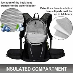 Brand new ???? Multipurpose Hydration ???? Backpack With 3L Water Bladder, High Flow Bite Valve, Perfect Water ???? Backpack 18L For Hiking, Cycling Army Green ⌛ 19 Brand new ???? Multipurpose Hydration ???? Backpack With 3L Water Bladder, High Flow Bite Valve, Perfect Water ???? Backpack 18L For Hiking, Cycling Army Green ⌛ -SYX MOTO store 51mqhxuk7UL