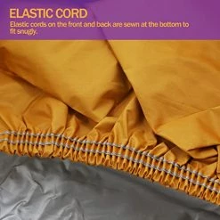 New ✨ Black And Orange Waterproof Sun Motorcycle Cover (XXXL).116" For Kawasaki Yamaha Suzuki Harley Davidson (XXXL) ???? -SYX MOTO store 51nE2GkS7LL