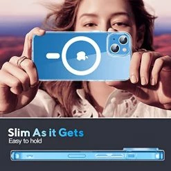 Wholesale ???? Magnetic Case For IPhone 13 Case For IPhone 14 Case,[Compatible With Magsafe] [Non-Yellowing] [3 Pcs Glass Screen Protector] Shockproof Slim Phone Case Cover 6.1'' - Clear ❤️ -SYX MOTO store 51o7n7e1eYL