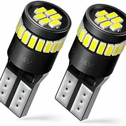 Hot Sale ???? 194 LED Bulbs 168 175 2825 W5W T10 24-SMD 3014 Chipsets 6000K White For Car Dome Map Door Dash Instrument Courtesy License Plate Lights Pack Of 2 Brilliant Red ???? 19 Hot Sale ???? 194 LED Bulbs 168 175 2825 W5W T10 24-SMD 3014 Chipsets 6000K White For Car Dome Map Door Dash Instrument Courtesy License Plate Lights Pack Of 2 Brilliant Red ???? -SYX MOTO store 51pXw 3o91S. AC