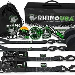 Budget ???? Atchet Strap Tie Down Kit, 5,208 Break Strength - Includes (2) Heavy Duty 1.6" X 8' Rachet Straps With Padded Handles & ???? Coated Chromoly S Hooks + (2) Soft Loop Tie-Downs Blue 2-pack ???? -SYX MOTO store 51qHgu vcML. AC