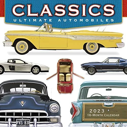 New β Classics: Ultimate Automobiles 2023 Wall Calendar, 12" X 12" ???? 11 New β Classics: Ultimate Automobiles 2023 Wall Calendar, 12" X 12" ???? - Image 9