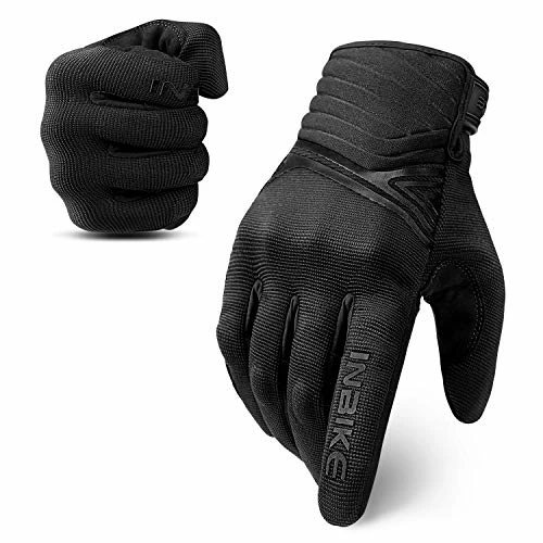 Promo ???? Breathable Mesh Motorcycle Gloves Touchscreen With TPR Palm Pad Hard Knuckles Red ???? 3 Promo ???? Breathable Mesh Motorcycle Gloves Touchscreen With TPR Palm Pad Hard Knuckles Red ????