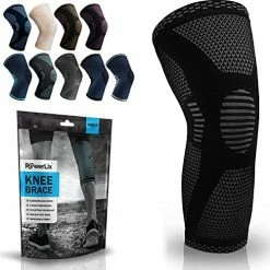 Buy ???? Knee Compression Sleeve - Best Knee Brace For Knee Pain For Men & ???? Women – Knee Support For Running, ???? Basketball, Weightlifting, Gym, Workout, Sports Gray ???? -SYX MOTO store 51urCfcMbXL. AC