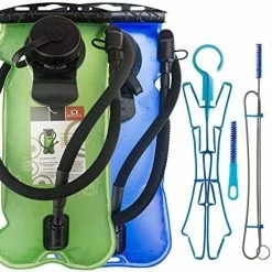 Outlet ???? WACOOL 3L 3Liter 100oz BPA Free EVA Hydration Pack Bladder, Leak-Proof Water Reservoir Green(double Opening) ⭐ -SYX MOTO store 51vwTLvO oL. AC